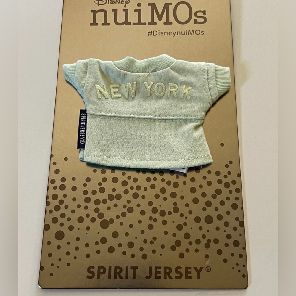 Disney NuiMOs New York  spirit jersey mint green  - outfit